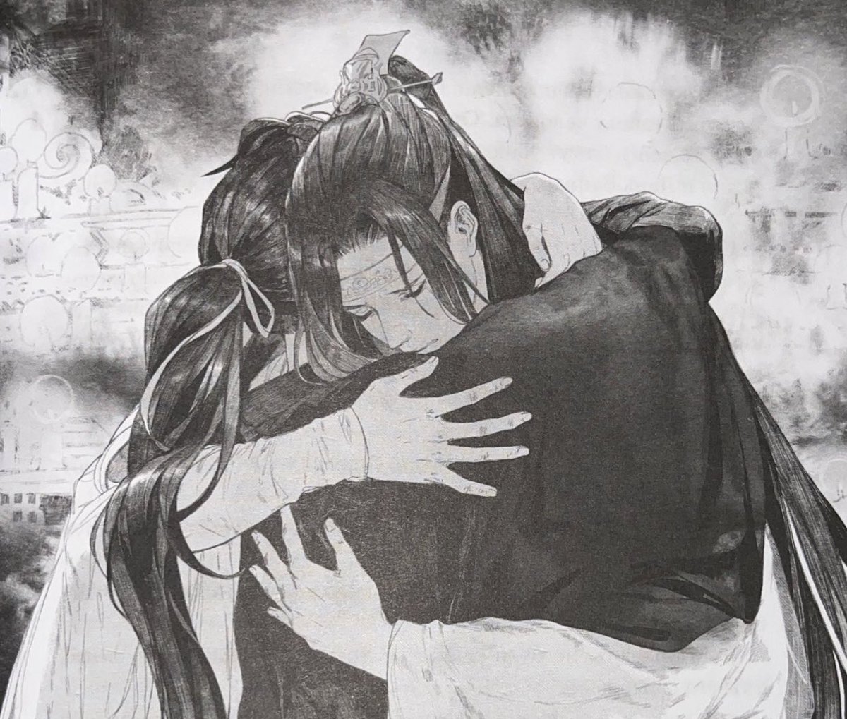 gremlinyibito's tweet photo. ‘the safest place I’ve ever known is in your arms’ - something wangxian would say https://t.co/SNI4fXomwd