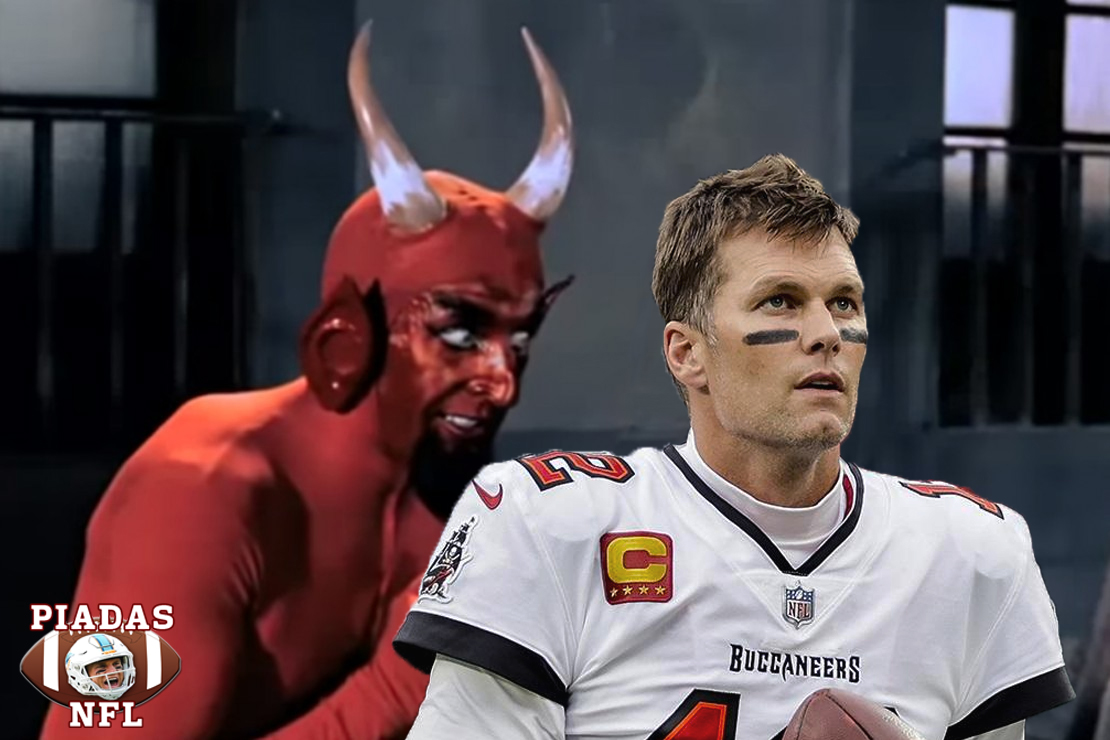 piadas_nfl's tweet photo. Vai lá! Abandona a aposentadoria, separa da Gisele e volta pra jogar mais um ano. Você é o GOAT!
Não vai dar merda não, pode confiar!
#NFLnaESPN https://t.co/uYFzR5CsUZ