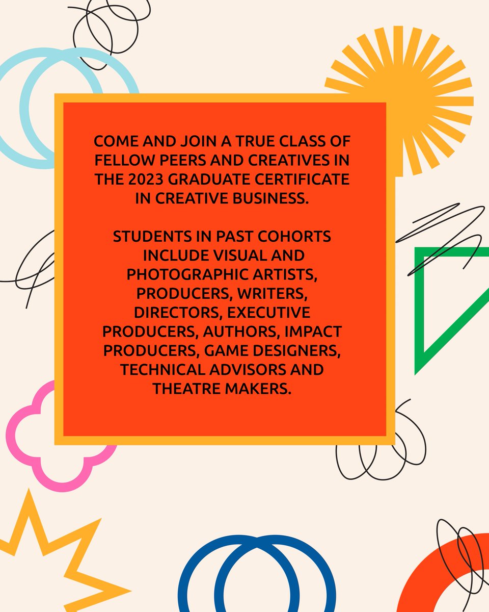 Applications are closing in less than 2 weeks for our Graduate Certificate in Creative Business. All the info you need to apply is here: compton.school/graduate-certi…