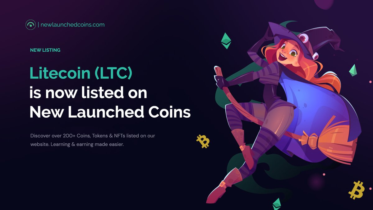 The legendary trio #Bitcoin #Ethereum &amp; #Litecoin are now listed on the "New Launched Coins" website

Visit: newlaunchedcoins.com > Portfolio