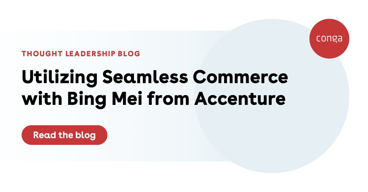 Dhananjay_joshi's tweet photo. Bing Mei, Director of Quote-to-Cash at @Accenture, recently shared how the pandemic spurred digital transformation and the recent pivot toward seamless commerce. Read the full discussion: 
https://t.co/AZZdvEIkhV
#quotetocash #DigitalTransformaton https://t.co/KyPFFTCOmt