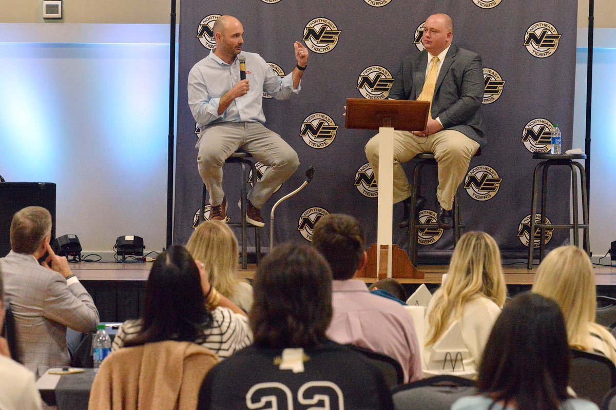 NEMCCTigers's tweet image. ATH | Consider our third annual First Pitch Mingle a success!

Many thanks to @OleMissBSB assistant Carl Lafferty for his riveting stories, insight to baseball at the D-I level &amp;amp; wisdom.

Next up: First pitch for @nemccsoftball on Feb. 2 &amp;amp; @NEMCCBASEBALL on Feb. 3!

🐯 #TigerTown