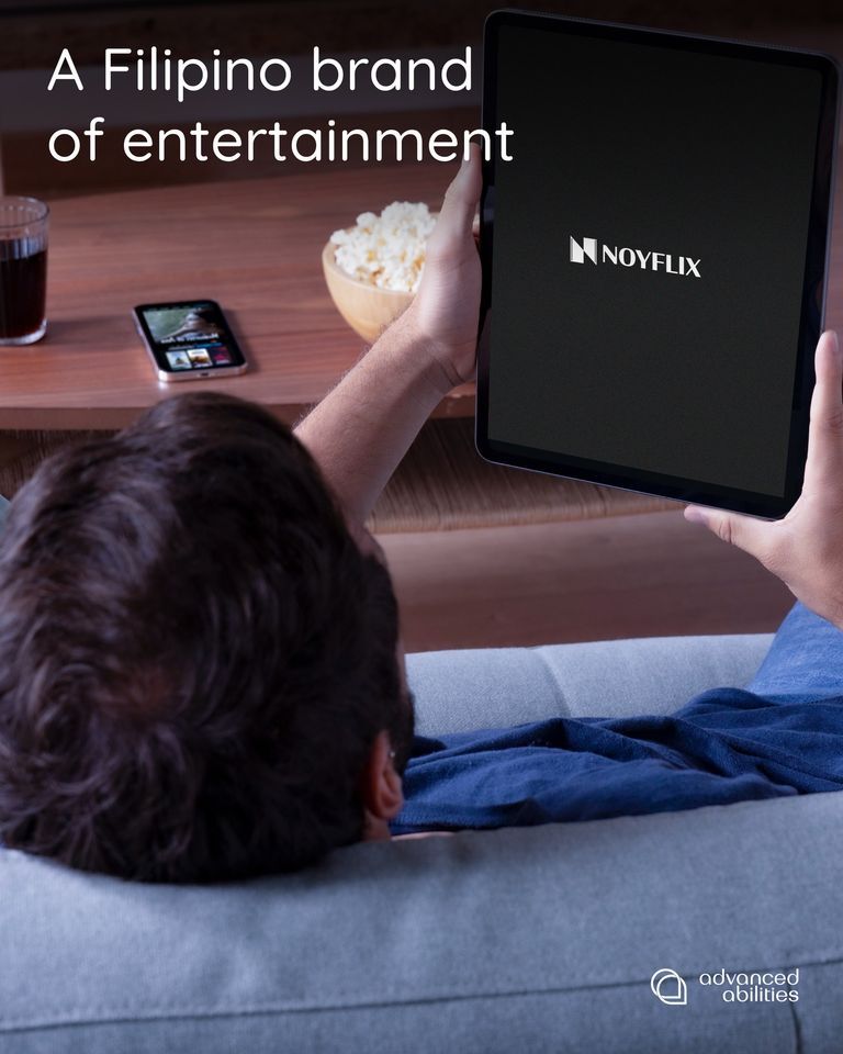 Advabilities's tweet photo. Coming soon is an extensive and diverse library that celebrates Filipino Entertainment and creativity - all in one streaming platform. 

Get to know more about Noyflix right here: https://t.co/i1LpIoMc1U

#AAS #Entertainment  #Noyflix #YourPartnerInTechnology #TechForGood https://t.co/ZjaV7TJwE5
