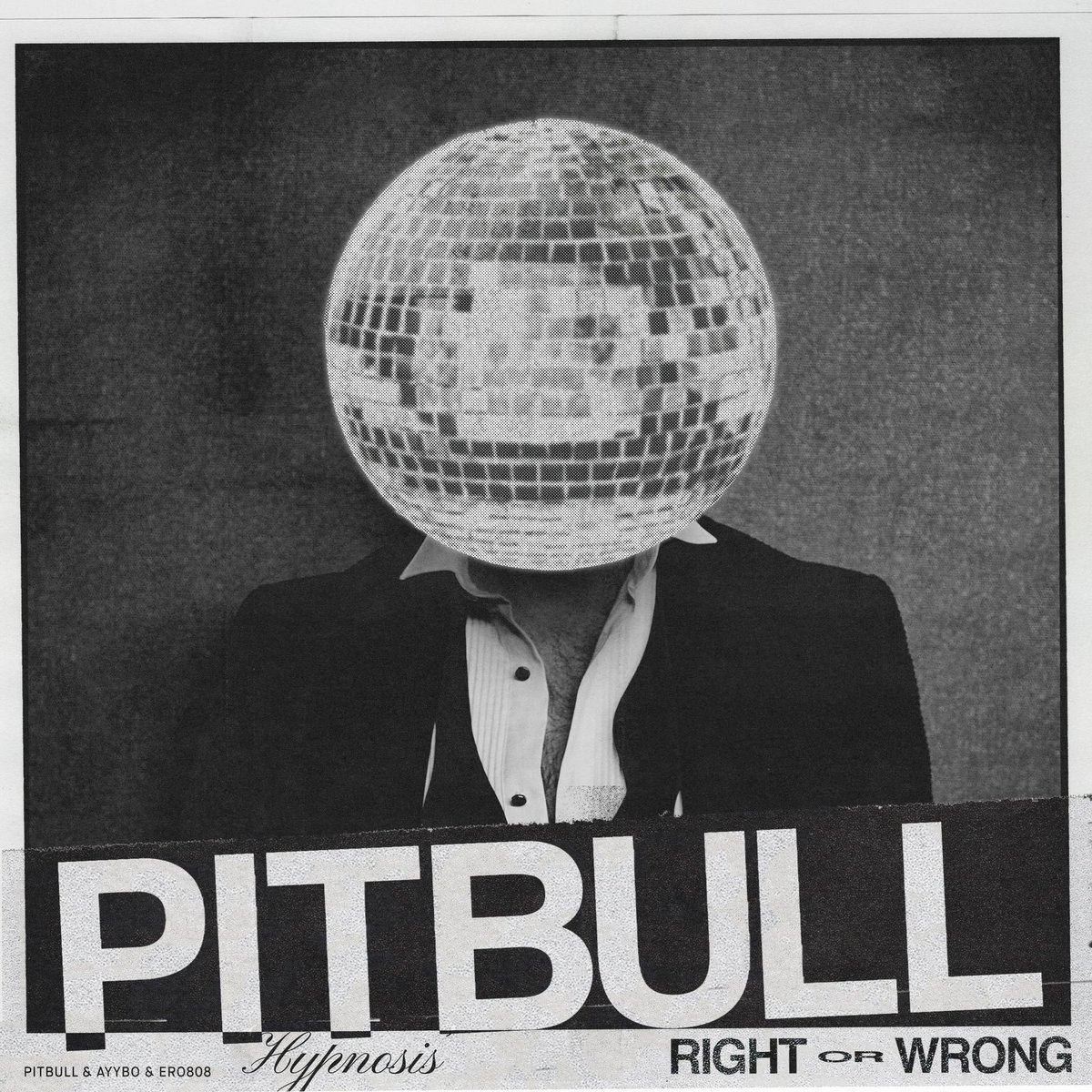 #NewMusicFriday: @pitbull has teamed up with @AYYBOmusic and @ero_808 on their new record, 'Right or Wrong', going LIVE this Friday, January 20th! 🔥🎶 PRE-SAVE the brand new single on all platforms via the following link: mr305.co/hypnosis