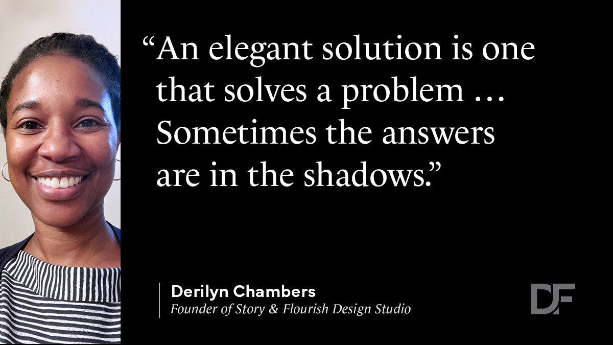 designfeast's tweet photo. ✊🏾 While working with small businesses and non-profit organizations, Story &amp; Flourish Design Studio’s Derilyn Chambers (@DChamb2) is focused on making things #better.

Her answers https://t.co/0PVUu0qGgo to the Designer’s Quest(ionnaire) at #DesignFeast.

#BrandIdentity #Branding https://t.co/R2JGdSvtFM