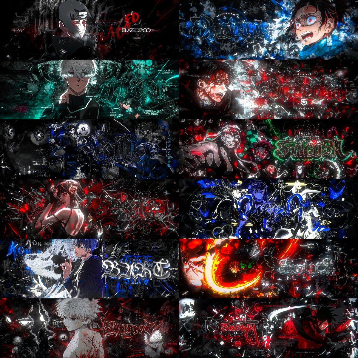 Making free headers
Like and comment a character