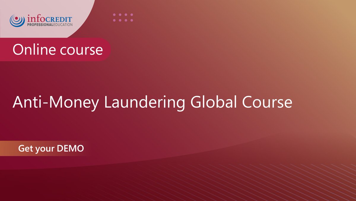 DelphiAlliance's tweet photo. Online Anti-Money Laundering Global Course!
 
Infocredit Group is a proud member of Delphi Alliance in Cyprus
 
#DelphiAlliance #InfocreditGroup #Anti-MoneyLaundering #Global #Course #Member #Cyprus https://t.co/rVj6Vu1Icw