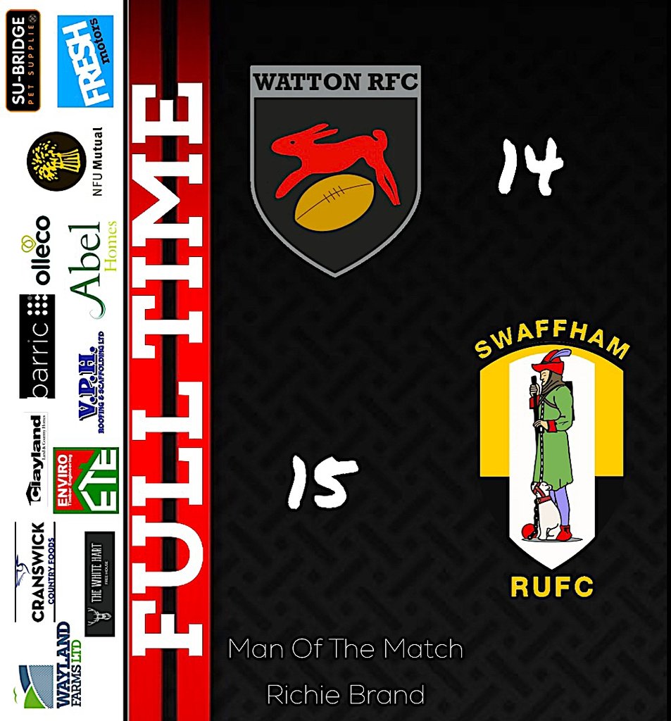 WattonRugbyClub's tweet photo. MATCH REPORT: Close Fought Local Derby #Pitchero
https://t.co/7nKTlpNrdm https://t.co/e1PRWA1lOg