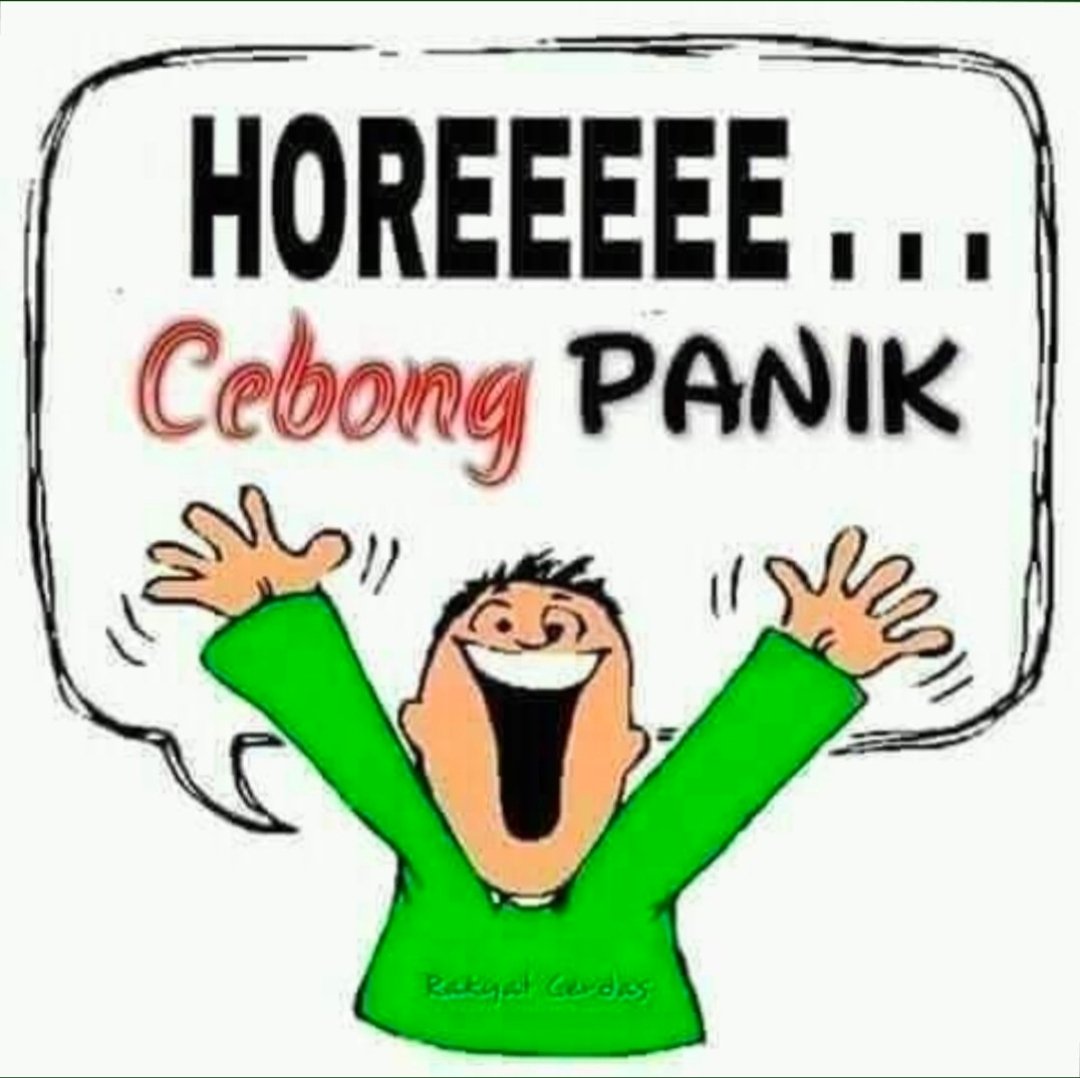 Hore Cebong panik