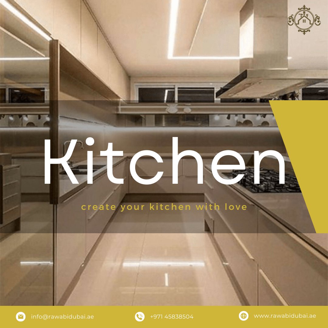 Presenting to you the all-new amazing designs for the kitchen, create your kitchen with love. 
Visit us at: rawabidubai.ae
.
.
#decorideas #design #interior #homedecor #interiordecor #refurbishments #InteriorDesign #FitoutSolutions #InteriorDesigners