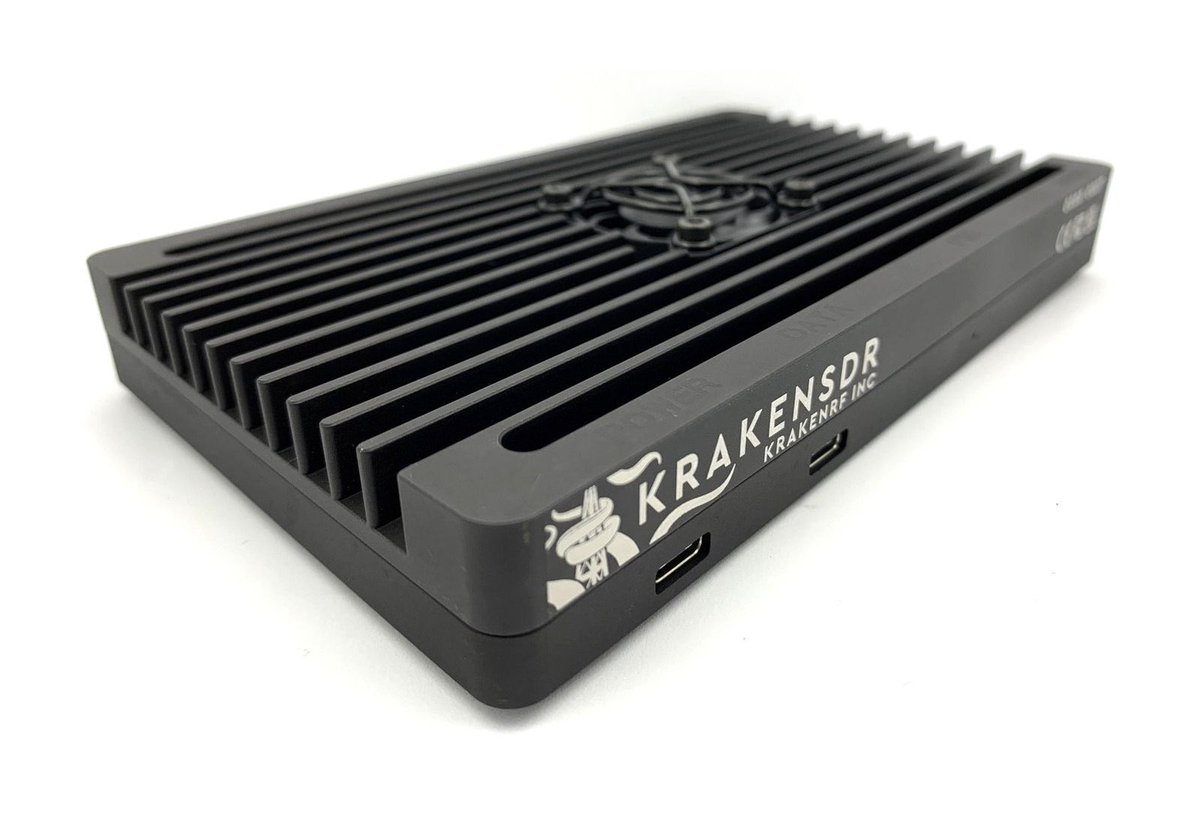 VE3WZW's tweet photo. KrakenSDR (device owner)

Every Amateur Radio Club - MUST HAVE

KrakenSDR is a Software-Defined, Coherently Operated, Five-RX-Channel Radio Based on RTL-SDR

A coherent radio allows for very interesting applications, such as radio direction finding, and beamforming.

#KrakenSDR https://t.co/VFVGnp6Vra