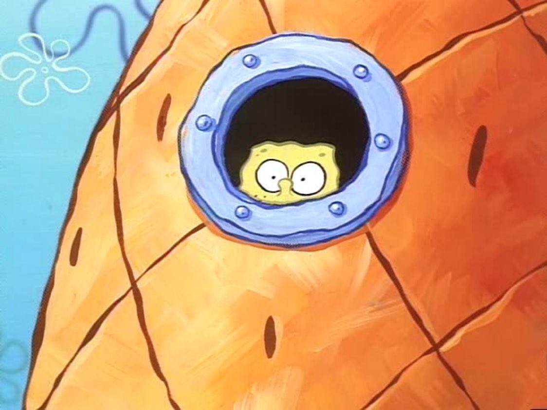 smradford's tweet photo. This one scene from SpongeBob is guaranteed to make me cry laughing every. single. time. https://t.co/qRTrb8mTLh
