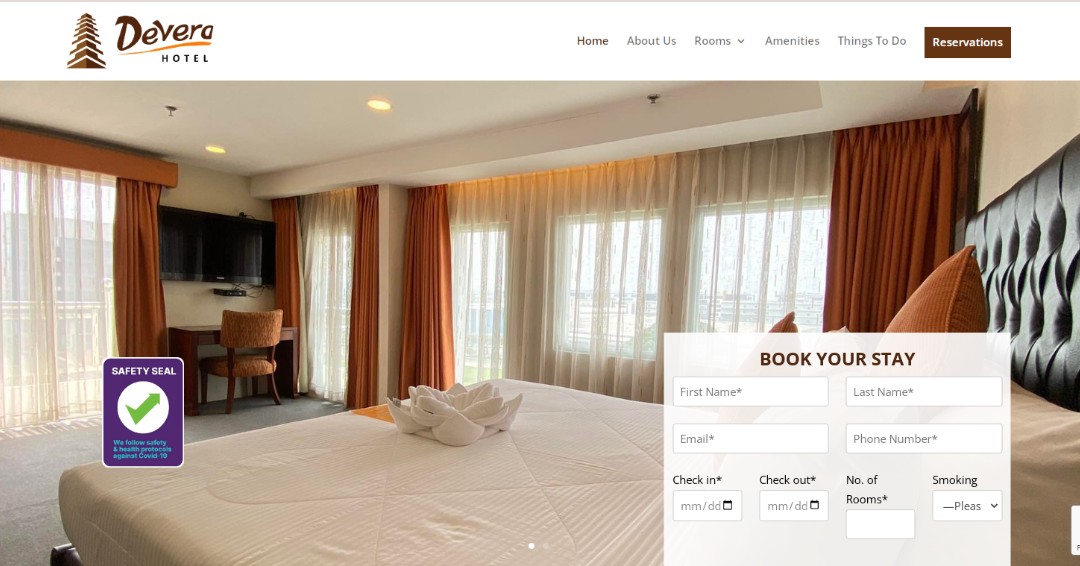 DeveraHotelPH's tweet photo. The all new Devera Hotel website is up and running! 
Enjoy the  minimalist and modern design of our  new website; which will surely make your booking experience easier and hassle free. 

Book your room today! 
https://t.co/E5uCSYblRG https://t.co/5KIbdhd9hM