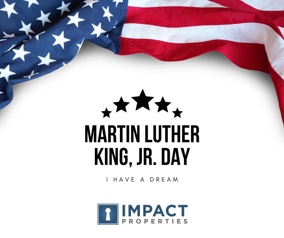 theimpactprop's tweet photo. Today we remember the impact and long lasting effects a leader such as Dr. King has left for the rest of us. Let’s strive to uphold this unity. 
.
.
.
#IMPACTProperties #mlk #martinlutherking #realestate #realtor #explore #dream https://t.co/JoCa9fFEyo