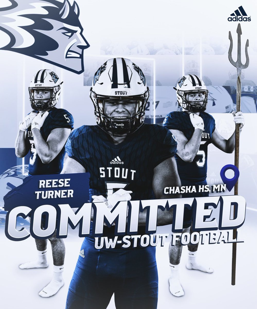 1000% COMMITTED❕❕
EXCITED TO BE A BLUE DEVIL🔵⚪️
@TYaeggi_UWStout  <a href="/UWStoutFootball/">UW-Stout Football</a>
