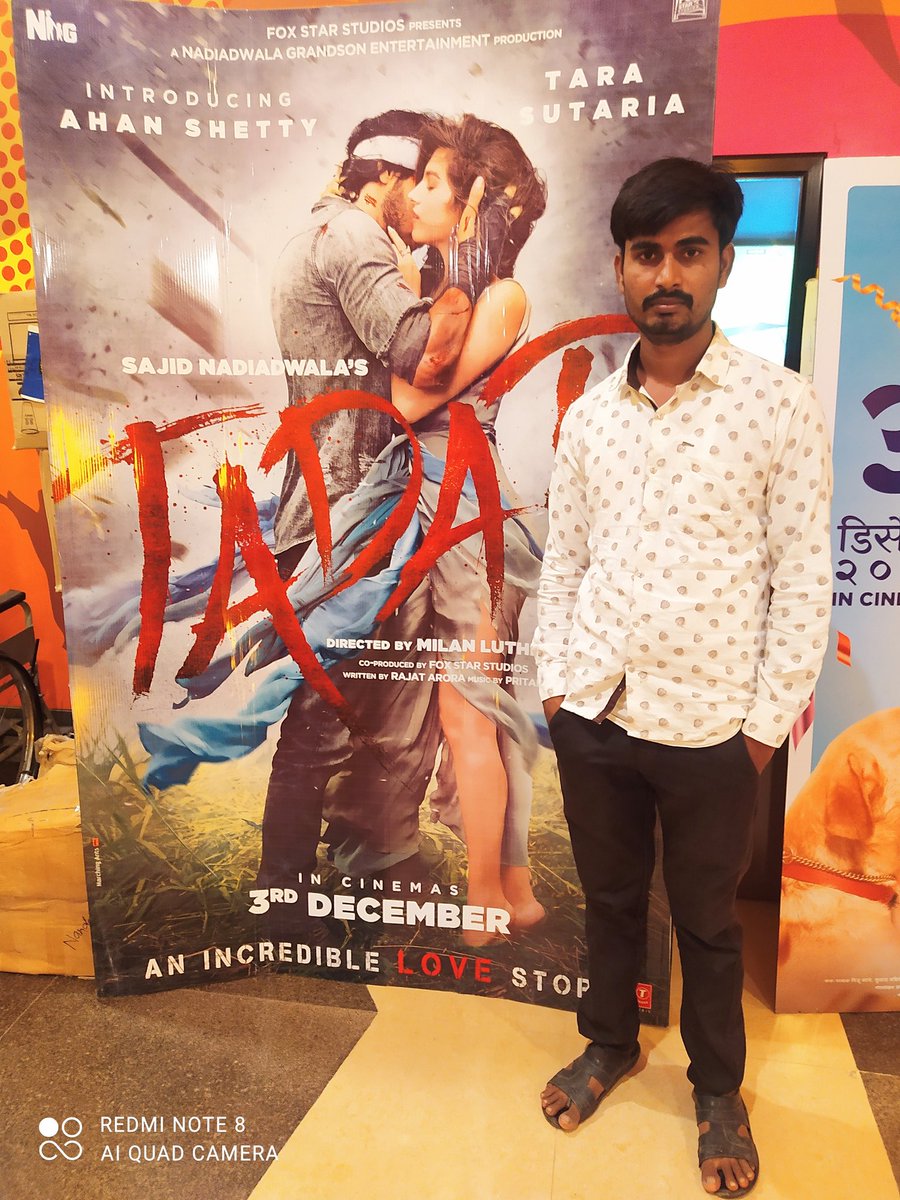 Kailash55562110's tweet image. Love ♥️🧡💖❤️💛💞 you my favorite #AhanShetty baba  ❤️😘
#Tadap 💞
@TaraSutaria mam 🤍
#TaraSutaria 
@DalpatSunielian bhai ♥️