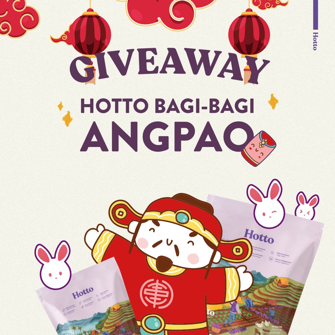 secangkirhotto's tweet photo. GIVEAWAY TIME !!!!!!!

Saatnya merayakan Chinese New Year dengan ~

🥁 *drum roll* 🥁

 🐰 HOTTO BAGI-BAGI ANGPAO 🐰
Minto akan bagi 1 POUCH HOTTO (senilai Rp. 335.000) untuk 1 orang yang beruntung 🫰

🗣️ : " Syaratnya apa minto? "

NAH ! MINTO JELASIN DI BAWAH YAH 👇 https://t.co/i8QD5cYAae