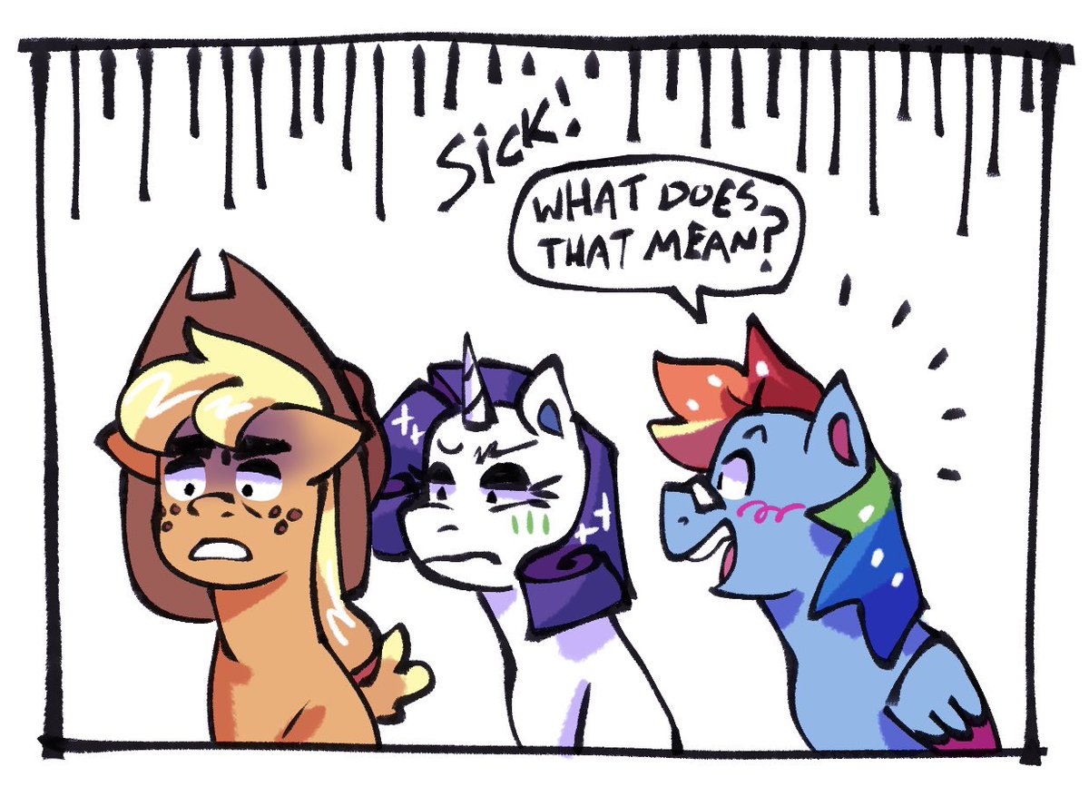 ik they got official ones but this seemed more realistic to me :)
#mlp #mlpfim 