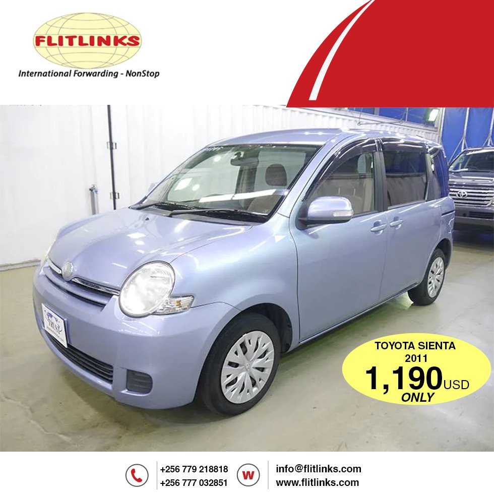 flitlinks's tweet photo. NEW YEAR CAR DEALS FROM @flitlinks

YOU CAN OWN ONE OF THESE AFFORDABLE CARS

Buy  from Japan and let @flitlinks ship and deliver them to your doorstep in Uganda or Nimule for South Sudan Clients 

Contact us directly via whatsapp https://t.co/h9Mq9LTcdH

#Flitlinks https://t.co/K5M63nCWQU