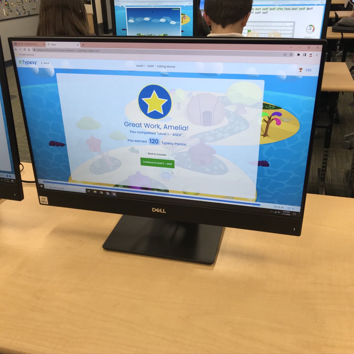 magistrazee's tweet image. Checked out a trial of ⁦@TypesyApp⁩ from @MDSForTheKids⁩ right before #tretc2023 Students are enjoying the lessons and practice. Thanks!