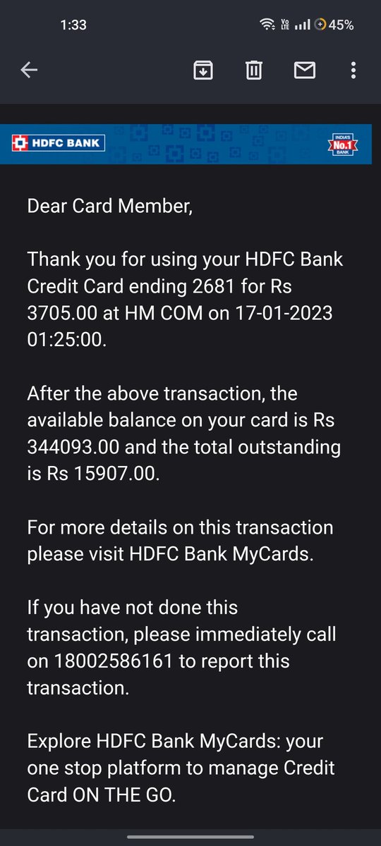 jaykpopat's tweet photo. There have been some issues regarding my order,I completed my purchase,paid the full amount , payment was deducted from my account , but I didn't get any order confirmation from your side, i am attaching my payment confirmation screenshot,
@hmindia @hm https://t.co/tmsJevRONh
