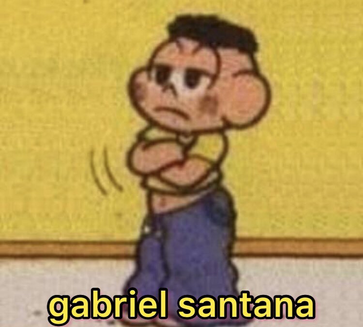 achei esse gabriel santana mt it boy, espero que não seja planta e saia nas primeiras semanas