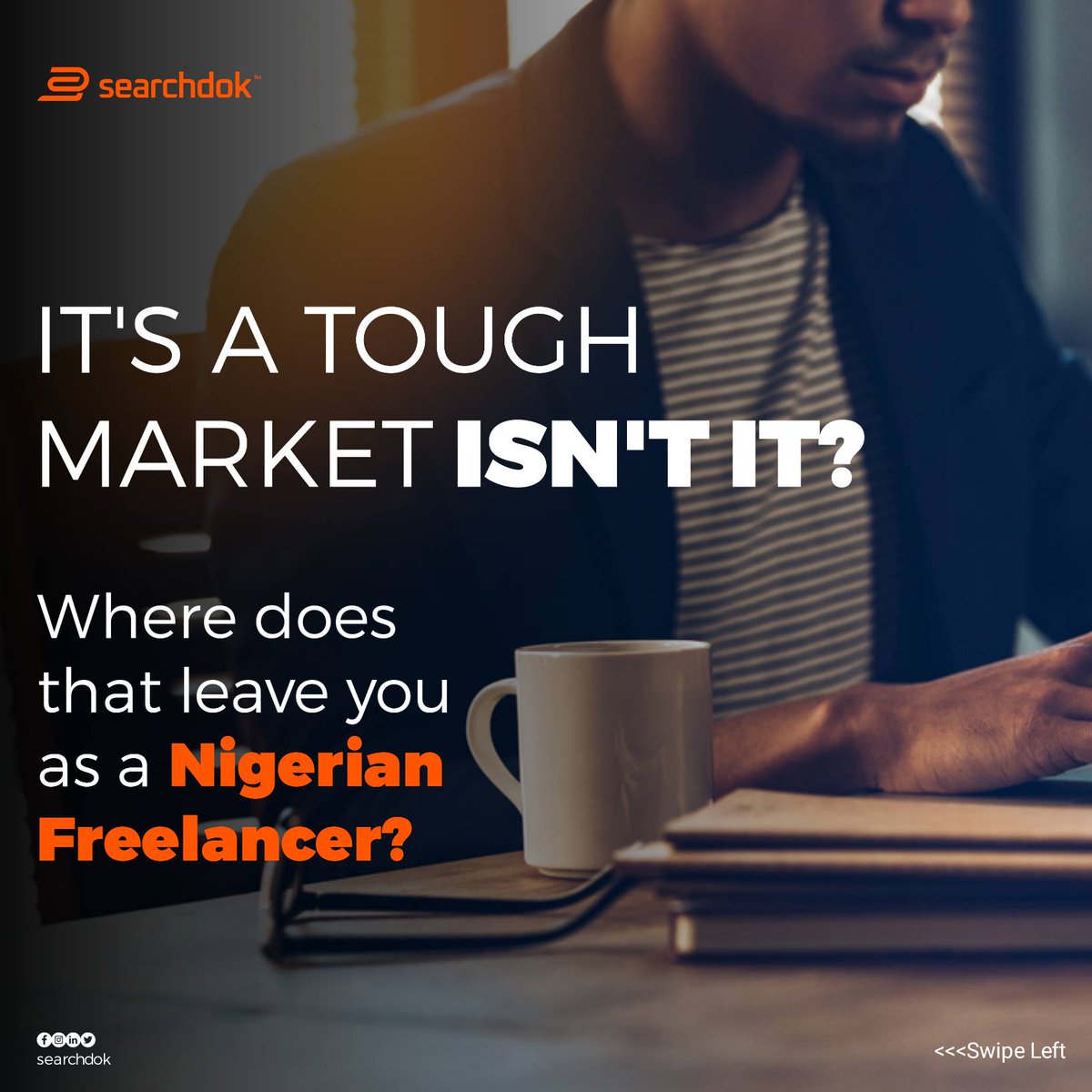 searchdok's tweet image. Freelancing just got way cooler!
#freelancingjobs #freelancedeveloper #freelance #nigerianfreelancer #nigeriancreatives #nigeriandigitalcreator #nigerianuniversitystudents #newweekquotes #freelancingplatform #freelancingtips