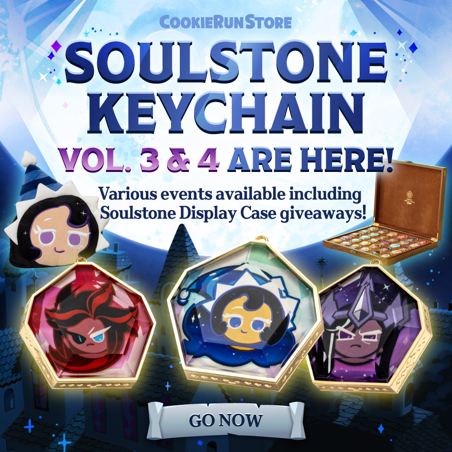 쿠키런스토어 Cookie Run Store on Twitter "Soulstone Keychain Vol. 3 & 4