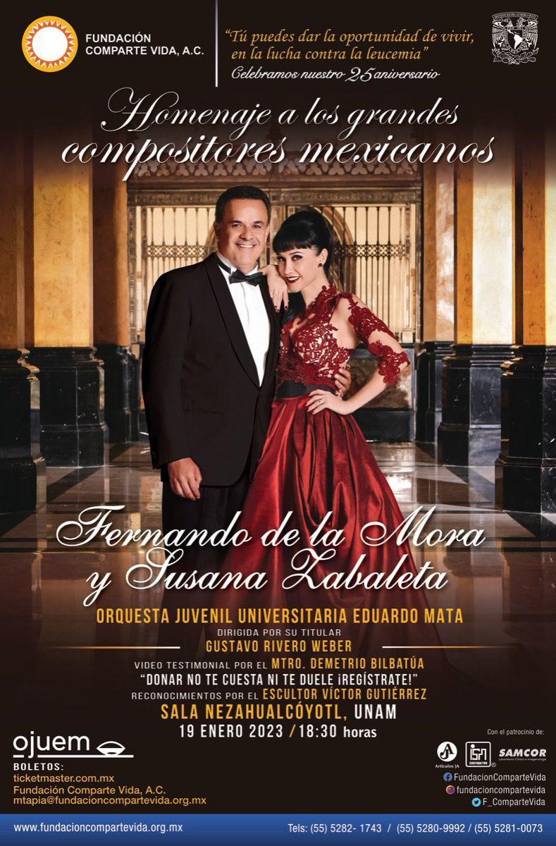 ConsecuenciasMX's tweet photo. @SusanaZabaleta en gran concierto con @Tenor_Fernando https://t.co/pJbKMaO8um