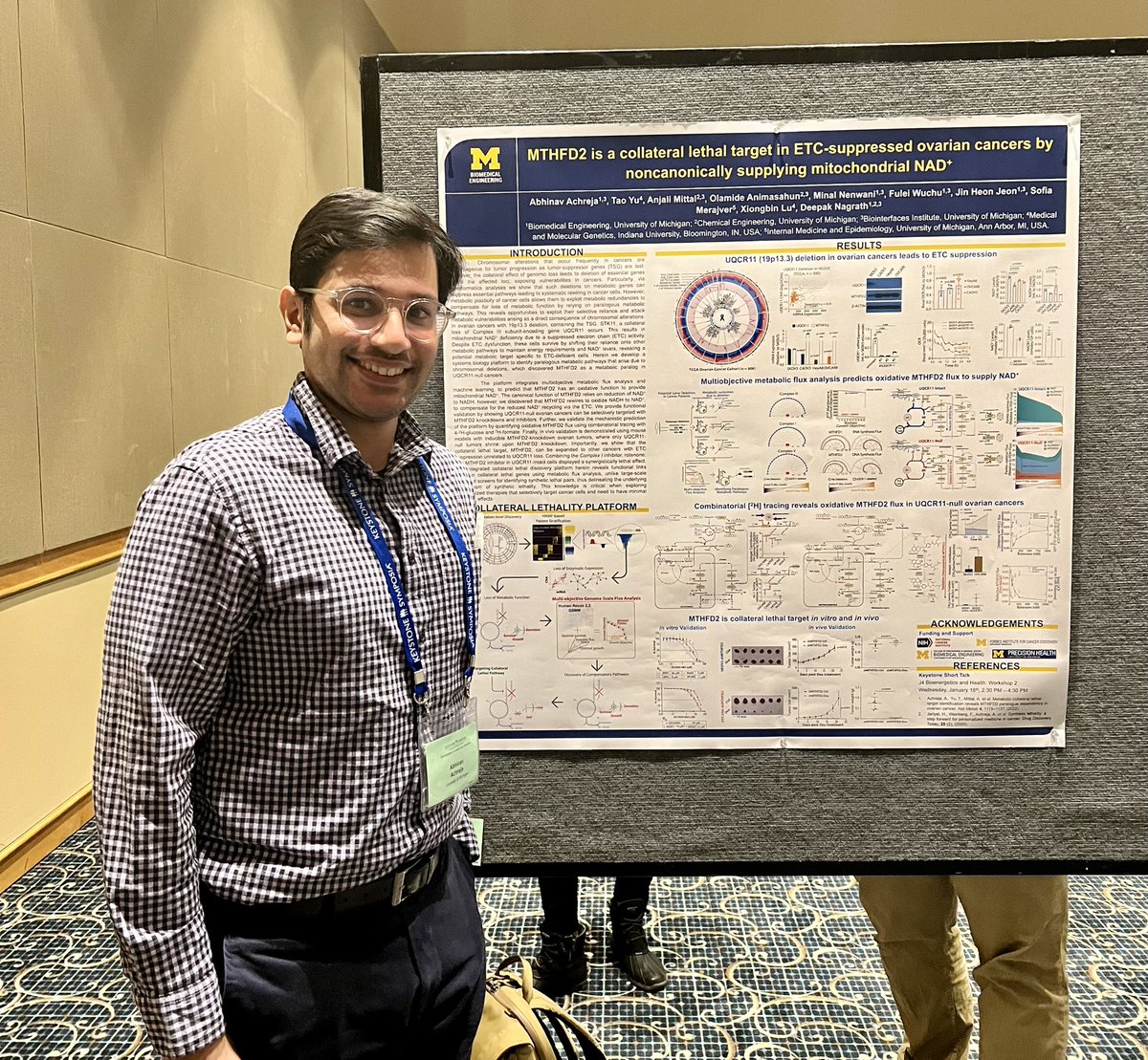 Excited to be presenting my work at <a href="/KeystoneSymp/">Keystone Symposia</a> #KSBIOENERGETICS23 #KSAdipose23. Please be sure to check out my talk (Workshop 2) on 1/18/23 at 2.30pm MST