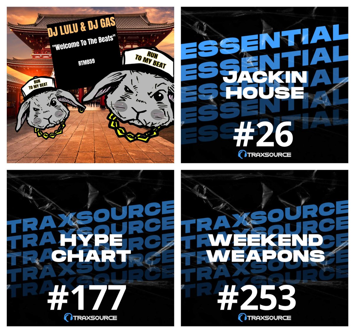 🔥L&amp;G’s latest track “Welcome To The Beats” in…🔥
traxsource.com/track/10667070…
#jackinessential #hypechart #weekendweapons #traxsource