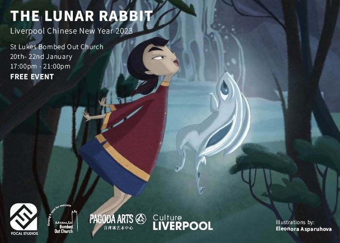 1) @FocalStudiosLtd presents Digital Projections: The Lunar Rabbit at the @stlukesboc 
More Info: bit.ly/3ITGvWR