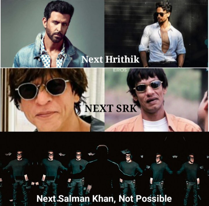 Next #SalmanKhan ? Nahh bro!! 🔥

#ShahRukhKhan #HrithikRoshan #TigerShroff #VijayRaaz