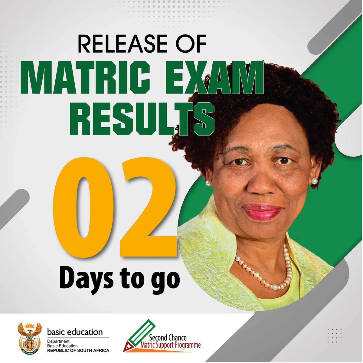 We are almost there. The announcement of the matric exam results for the class of 2022 takes place on Thursday. #MatricResults2022 @Angie_Motshekga @ReginahMhaule @ElijahMhlanga @HubertMweli @dbetvnews