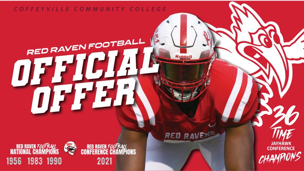 robertdealjr1's tweet photo. After a great talk with @CoachCherico I am blessed to receive an offer from coffeyville Kansas junior college! @Prep1USA @MarkisDeal11 @dealt4aces @coachmarktorres @CoachWash23 @PebbleHHS_FB https://t.co/zOqtMZwqHJ