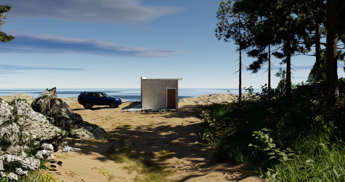 e36thorn's tweet photo. Looking to get some #feedback on these #renders before final render. What stands out, weird, not right? #Blender3d #BlenderCycles #architecture https://t.co/q3V9J0nihI