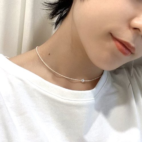 【最終値下げ】CASUCA ミクスドチェーンネックレス　lotus SV925 casucaネックレス 最終値下げ】CASUCA ミクスドチェーンネックレス