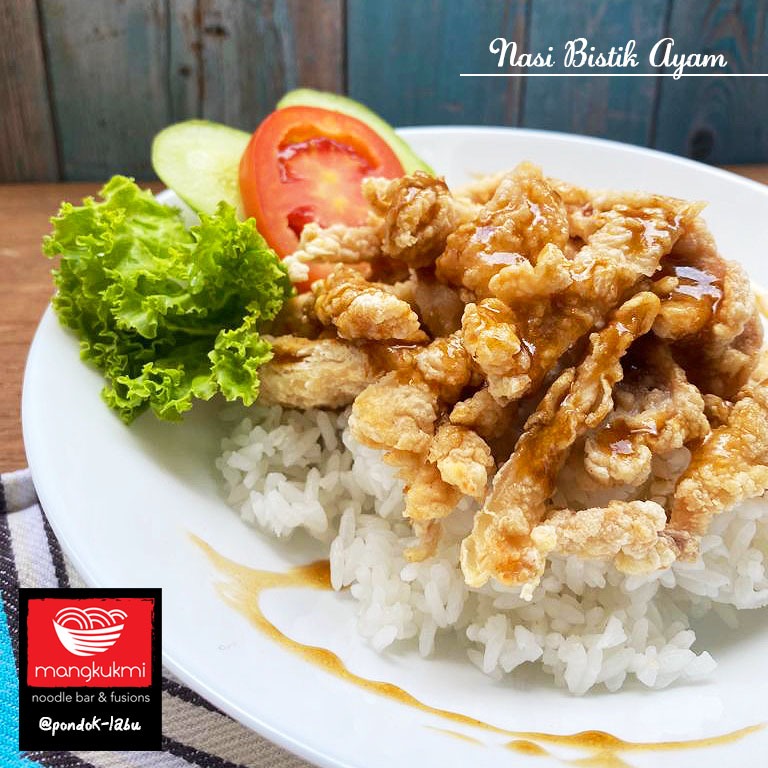 Ada menu baru nih guys di Mangkukmi cabang Pondok Labu 😳
Namanya Nasi Bistik Ayam....soal rasa udah pasti kamu harus cobain 😍😍
Enak banget pastinya 👍👍
.
#menubaru #menuenak #nasibistikayam #bistikayam #enakbanget
