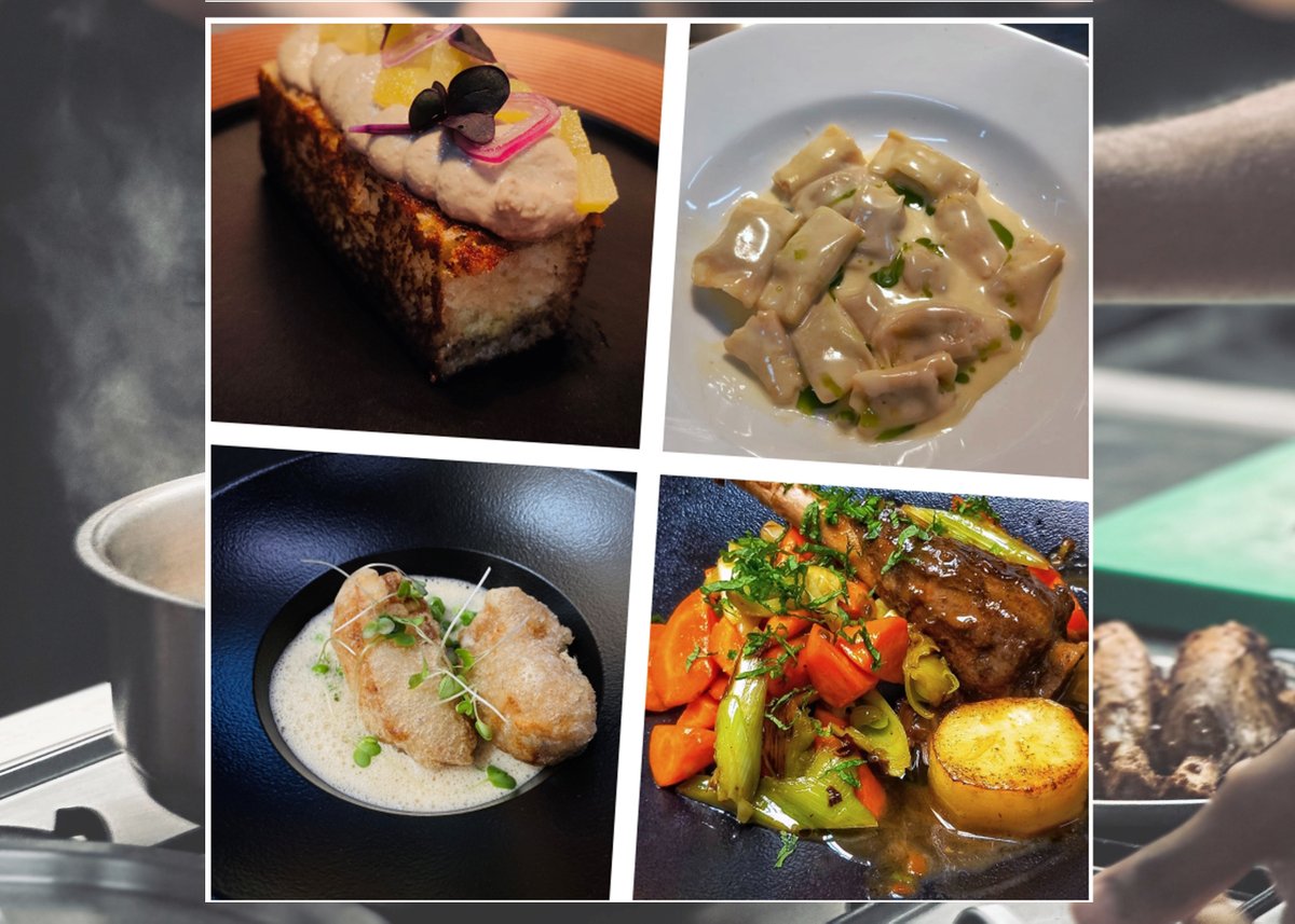 WManipal's tweet image. WGSHA hosted a 4 days #Culinaryskill enhancing workshop. Chef Vijud Kirubakaran Lincoln #WGSHA #ALUMNUS, was invited to demonstrate his fine skills and share professional experience with aspiring chefs. #TASKINGMENU
#MAHE #Manipal #hotelmanagement #CulinaryArts #wgshaevents2023