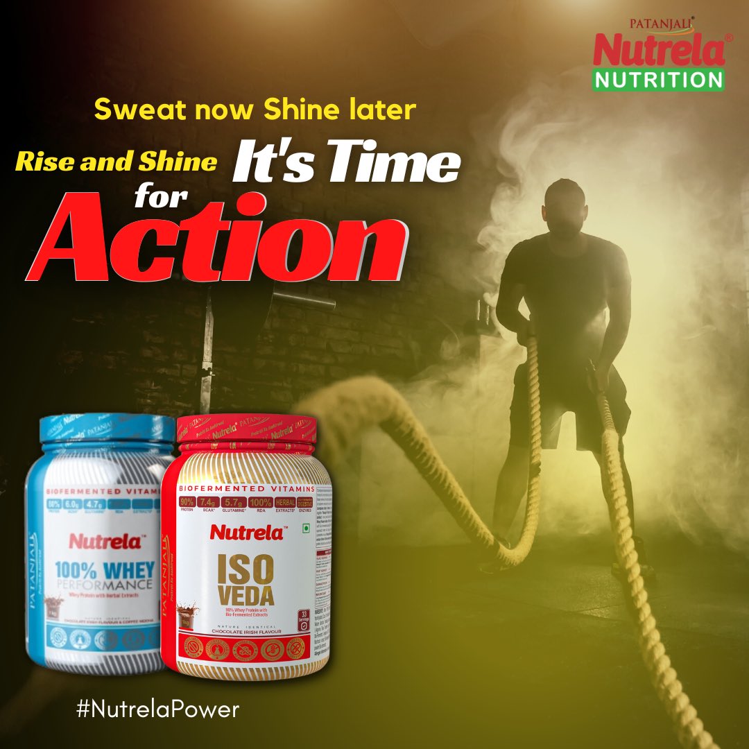 NutrelaN's tweet photo. Unleash the power of nutrition with Nutrela Sports! Whether you're looking for Whey Protein Powder Supplement with Biofermented Vitamins or Patanjali Isoveda Isolate Powder,we've got you covered. 

Link in BIO 

#NutrelaPower #sportsnutrition #nutrition #fitness #workout https://t.co/IXDgRSfp63
