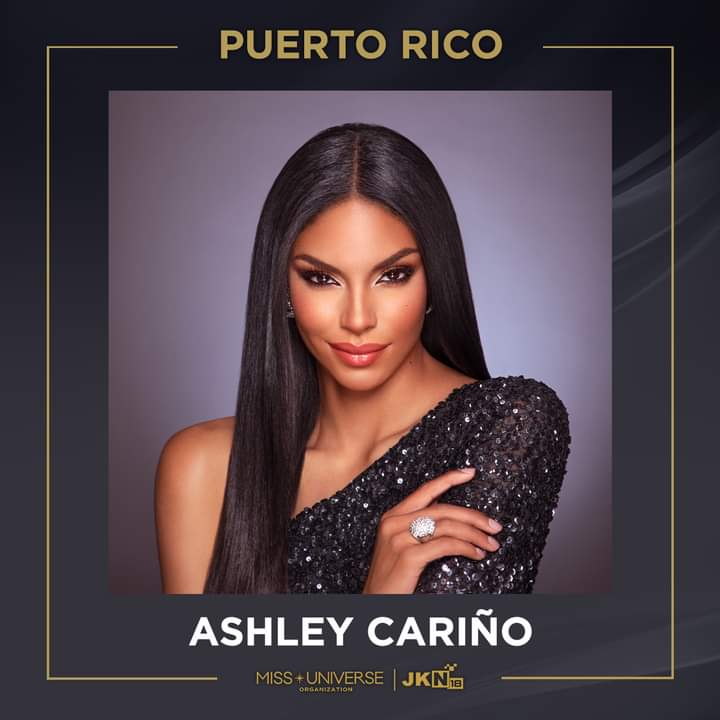 Congratulations!

OFFICIAL
Miss Universe 2022

Top 5 Finalist: 
Miss Puerto Rico Ashley Cariño

📷 Miss Universe/JKN
#missuniverse2022 #missuniverse #71stmissuniverse #missuniversepuertorico #misspuertorico #puertorico