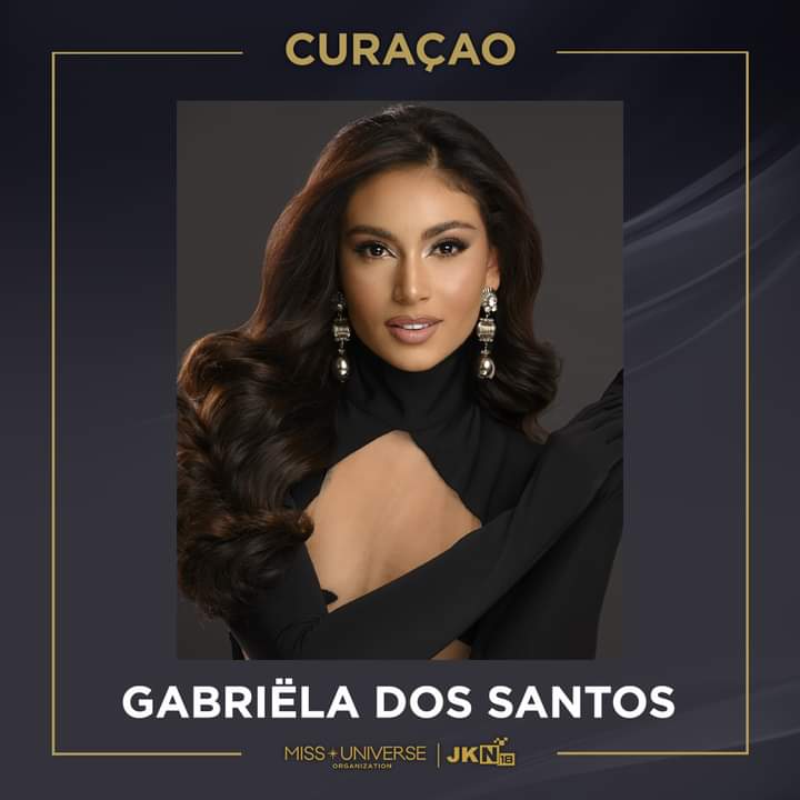 Congratulations!

OFFICIAL
Miss Universe 2022

Top 5 Finalist: 
Miss Curacao Gabriëla Dos Santos

📷 Miss Universe/JKN
#missuniverse2022 #missuniverse #71stmissuniverse #missuniversecuracao #misscuracao #curacao