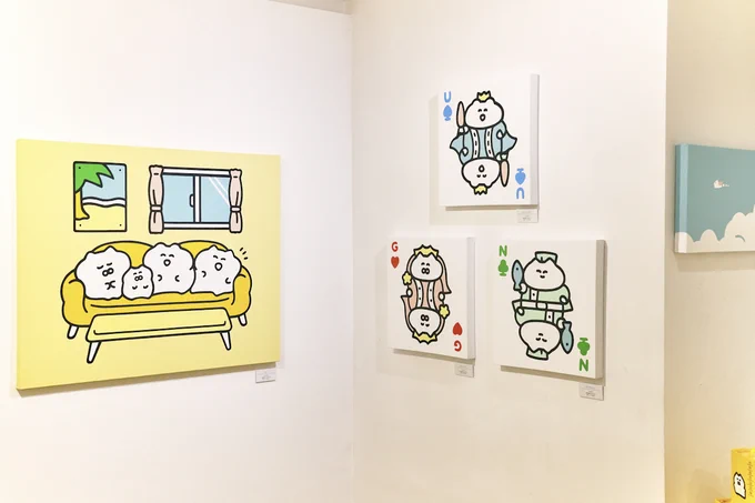 東京蔵前にございますギャラリー「TOKYO PiXEL. shop &amp; gallery」様にて開催中の個展「#ウサネコニャン展」のグッズ、および前期展示しておりました原画の一部を販売中でございます複製原画もございますので是非覗いてみてね!▼ショップサイト 
