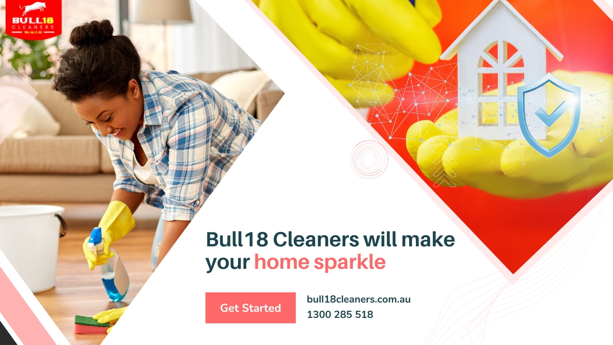 ✅Bull18 Cleaners Will Make Your Home Sparkle

Visit Us -
🔗 bull18cleaners.com.au

Call Us -
📞 1300285518

#cleaningservice #professionals #housecleaners #carpetcleaners #bestcleaners #tilescleaning #vacatecleaning