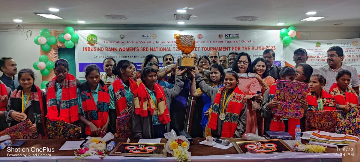 PriyaMishra1007's tweet photo. with Director SSEPD Smt Bratati Harichandan, Sj Yagnasis Mohapatra Rotary District Governor,  Major Dr Kalpana Das, Sj Sanyasi Behera, OAS and other dignitaries.(2/2) https://t.co/vmBBP1cHUx