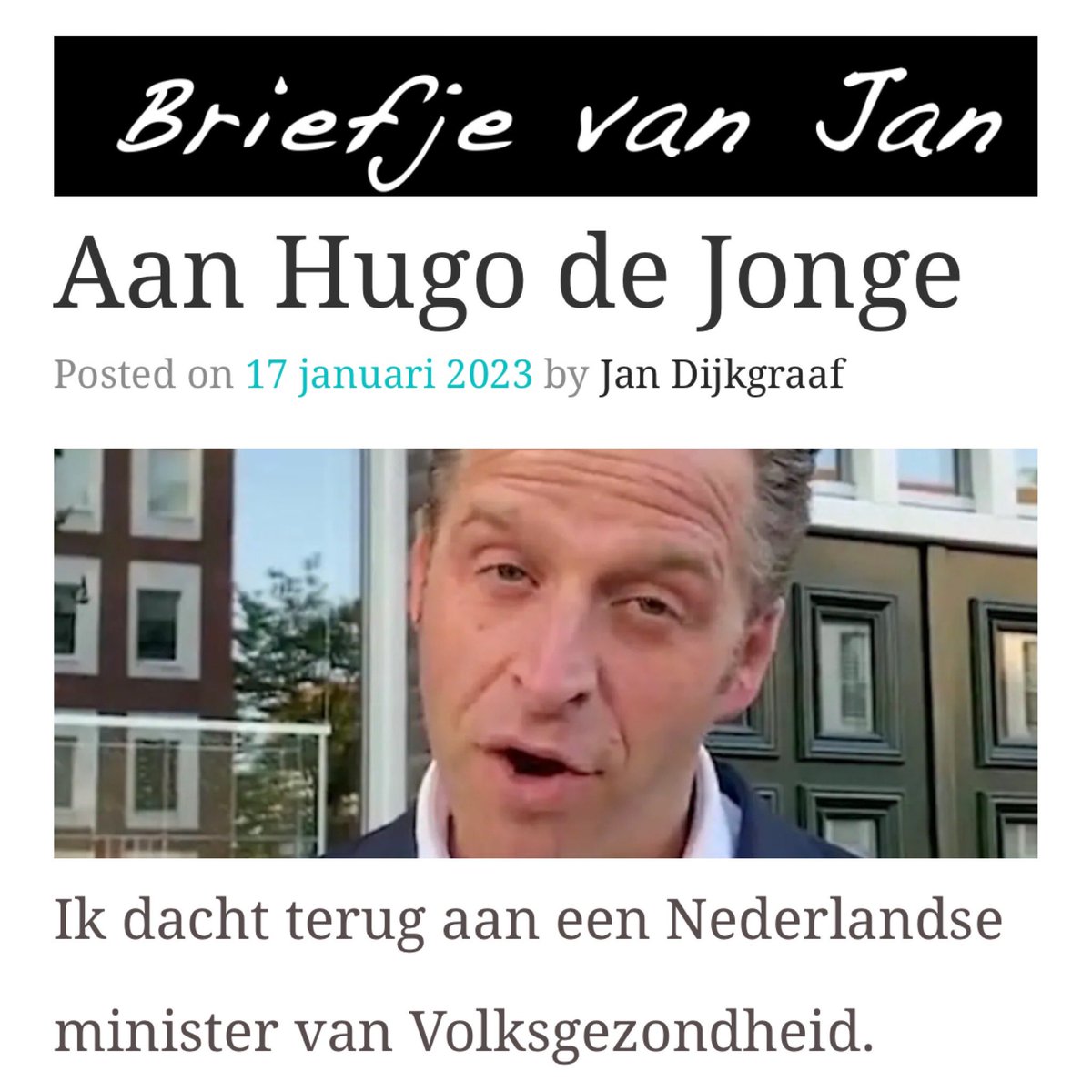 KnijffRobert's tweet photo. OLD HABITS NEVER DIE…
Briefje van Jan Dijkgraaf aan Hugo de Jonge… Over Christine Lambrecht… Voormalig Duits minister van Defensie… Zei dingen en is nu weg… ‘Connect the Dots’ Hugo!..
Cc: @jndkgrf | @HugodeJonge
#BriefjeVanJan #JanDijkgraaf #Man3x
https://t.co/SdIF9SjtXp https://t.co/YEBJp9Y96A