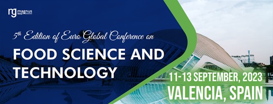 foodscienceconf's tweet photo. Magnus Group takes the great honor to invite you for @foodscienceconf scheduled during September 11-13, 2023 at Valencia, Spain and Virtually.
Submit your abstract here : https://t.co/udvAOeezZA or Whatsapp : +1-779-429-2143
#FoodScienceConference
#FoodScienceCongress #FAT2023 https://t.co/S6ZJOOH1yp