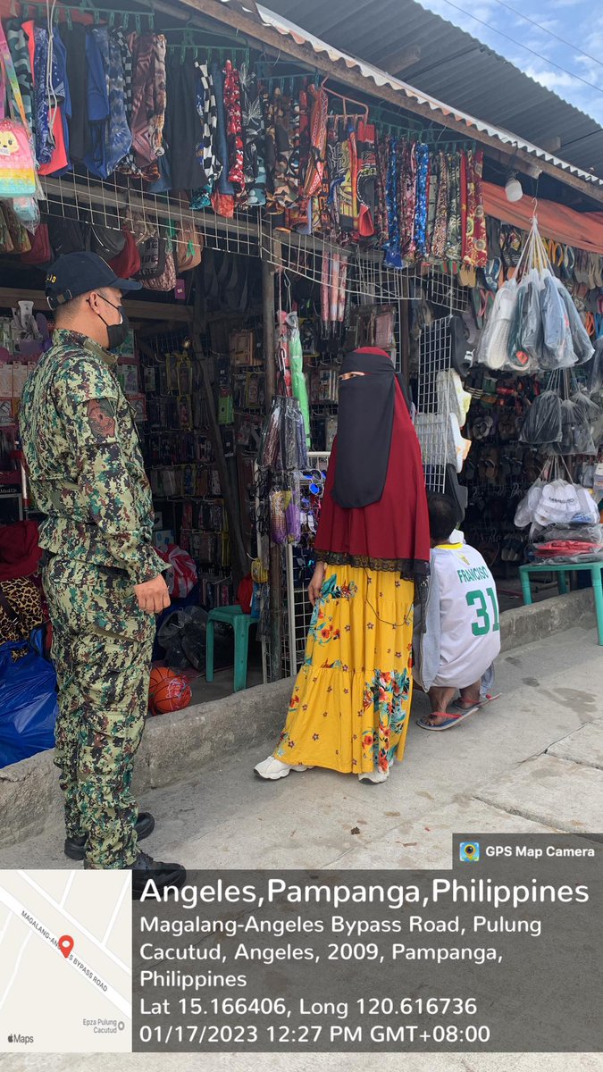 angeles_force's tweet photo. Mobilization of Muslim Youth
 RCSP-CWAO Team 7, led by PEMS Christopher Cunanan, under the Supervision of PLTCOL RONNIE O ALBINO, Force Commander, conducted Mobilization of Muslim Youth t through dialogue and initiated Continuous Education with our Muslim sisters. https://t.co/ImybhJQfcT