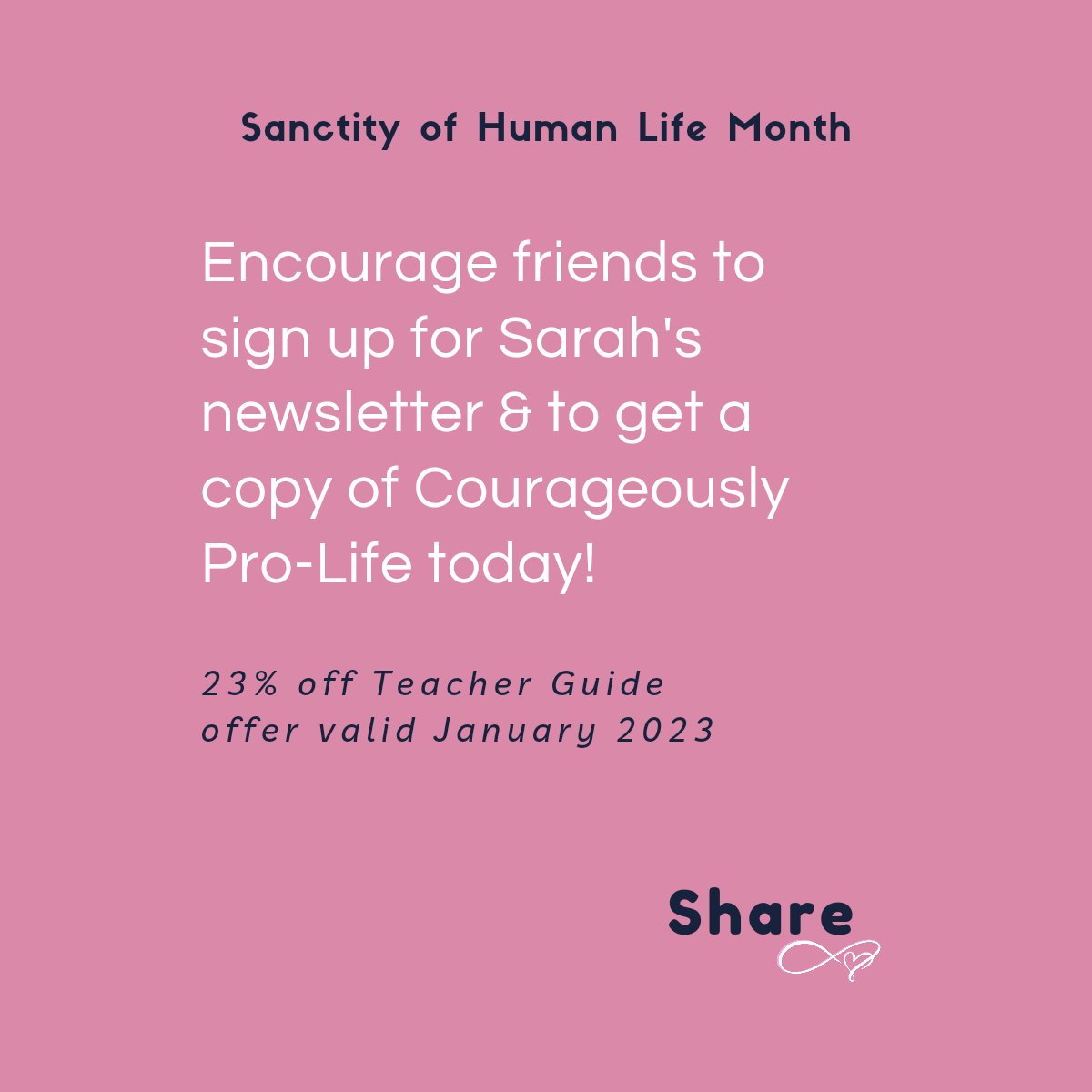 Rejoice! It's Sanctity of Human Life Month 2023. Courageously Pro-Life Teacher Guide is 23% off with code: 'sohl' at courageouslyprolife.com

#sohl #sanctityofhumanlife #sanctityofhumanlifemonth #prolife #cultureoflife #biblestudy #curriculum #reading #books #Jesus #lovethemboth