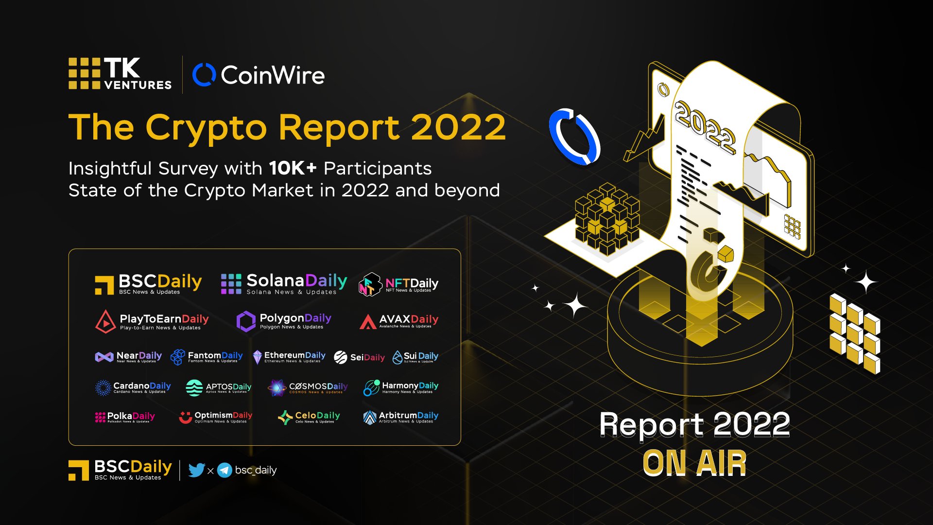 BSCDaily on Twitter: "ð¥The Crypto Report 2022 is ON AIRð Don't miss out
